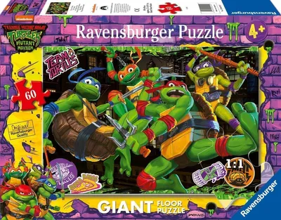 Produktbild von Puzzle Tartarughe Ninja 60Pz