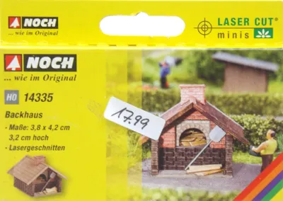 Produktbild von Noch 14335 Backhaus Spur H0 in