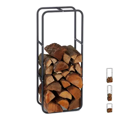 Produktbild von relaxdays Kaminholzregal aus Metall