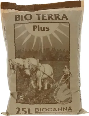 Produktbild von BIOCANNA  Terra Plus, 25 l | Erdsubstrat