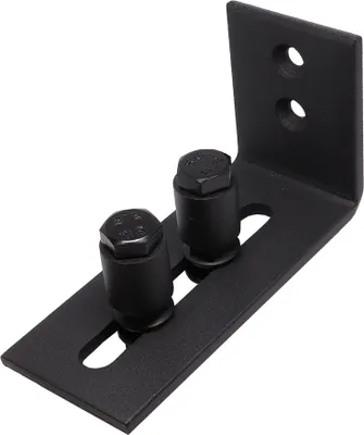 Immagine prodotto di Guide a muro nere per porte scorrevoli - per set