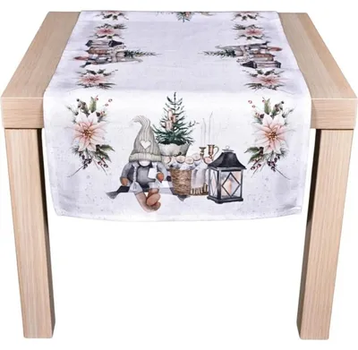 Zdjęcie produktu dla Świąteczny obrus Skřítek s lucernou CYH6060C 40x140 cm