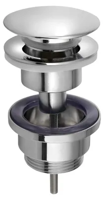 Zdjęcie produktu dla Bruckner Accessories - Odpływ umywalkowy 1 1/4, ClickClack, chrom 151.307.1