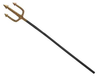 Produktbild von Atosa Dreizack 143 Cm Golden  Kinder Golden One Size