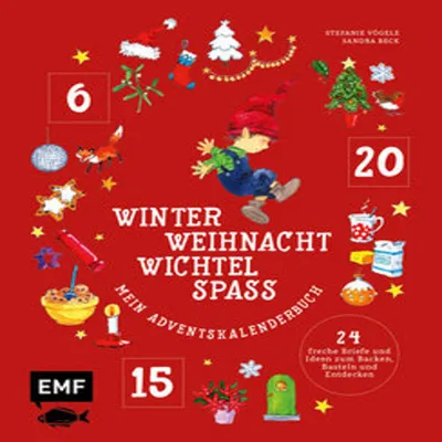 Image de Mon livre de calendrier de l'Avent : le plaisir de Noël en hiver