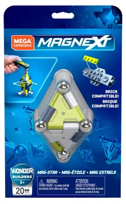 Immagine prodotto di MEGA Construx GFF22 - Set di costruzioni magnetiche Magnext Mag, composto da mattoncini e sfere