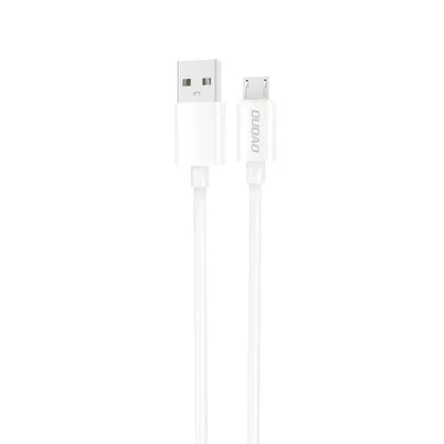 Image de Câble Dudao L4SM USB-A vers Micro USB 1m Blanc KP32935