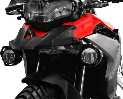 Obrázek produktu pro Sada přídavných LED světlometů včetně upevňovací sady pro mlhová světla (pár) s krytem kompatibilní s BMW F 750 GS černá