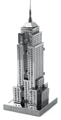 Produktbild von Metal Earth Bausatz Empire State Building Modellbausatz