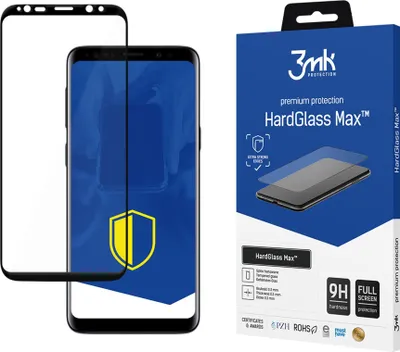 Zdjęcie produktu dla 3mk HardGlass Max - Szkło ochronne do Galaxy S9 KP20987