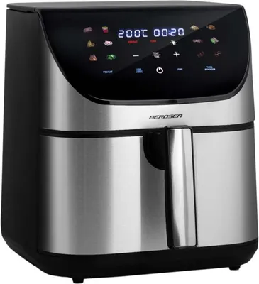 Obrázek produktu pro Berdsen BD-659 Horkovzdušná fritéza 8 l, 1700 W, stříbrná