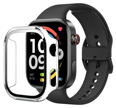 Produktbild von Hülle für Xiaomi Redmi Watch 6 - Transparent Hartschutz Displayschutzfolie Phonillico®