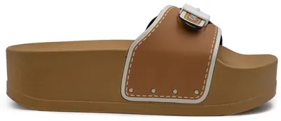 Produktbild von Damenschuhe Scholl Pescura Moon Wedge beige Plateau-Sandalen 41