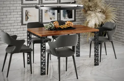Zdjęcie produktu dla Stół rozkładany MATIO 80(170)x80 dąb stirling