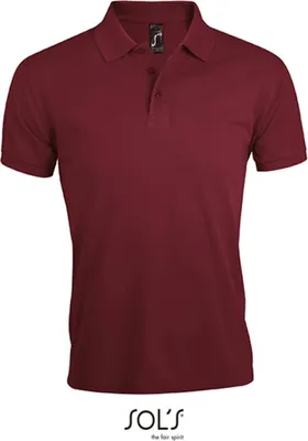 Produktbild von SOLs 00571 | MenŽs Polo Shirt Prime - Farbe: Burgundy - Größe: 3XL
