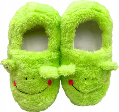 Produktbild von Winterhausschuhe Frosch Kinder Bambosze Gr. 26-27