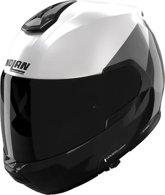 Produktbild von Nolan N100-6 Verniciatura Speciale Klapphelm, schwarz/grau, XL (62)