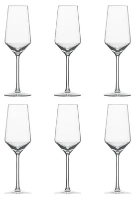 Produktbild von 6 x Sektglas Sektflöte Champagnerglas PURE 297ml Kristallglas SCHOTT ZWIESEL