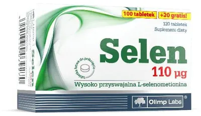 Produktbild von Olimp Selen 110 mcg Schilddrüsenimmunität 120 Tabletten