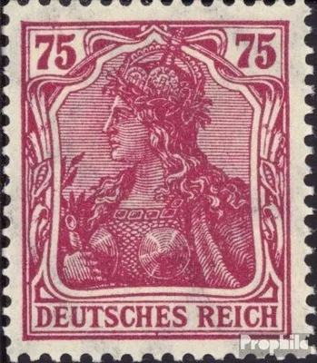Produktbild von Briefmarken Deutsches Reich 1922 Mi 197b  gestempelt Germania Wz 2 / Ergänzungs-Werte