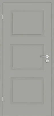 Produktbild von Pertura Zimmertür Mila 02 edelgrau lackiert 61x198,5 cm Links