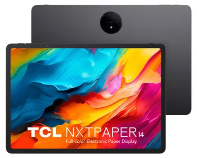 Produktbild von TCL NXTPAPER 14, 36,3 cm (14.3"), 2400 x 1600 Pixel, 256 GB, 8 GB, Android 14, Grau