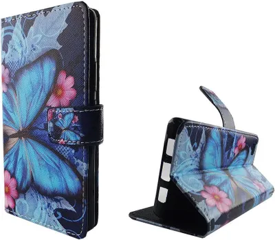 Produktbild von Handyhülle Tasche für Handy Huawei P8 Lite Blauer Schmetterling