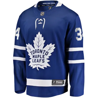 Produktbild von Auston Matthews #34 Toronto Maple Leafs NHL Eishockey Fanatics Breakaway Trikot Home Blau-L