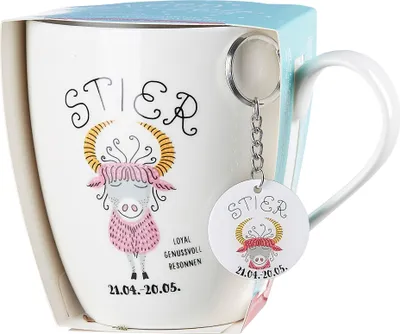 Produktbild von Ritzenhoff und Breker Jumbotasse Horoskop Astro Sternzeichen Stier