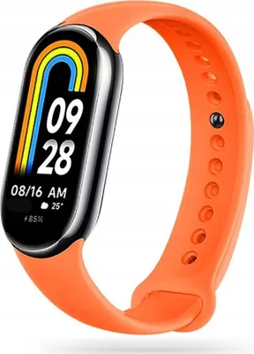Produktbild von Armband Tech Protect fr Xiaomi Mi Smart Band 8/ 8 NFC, Orange hrenband hrenarmband Band