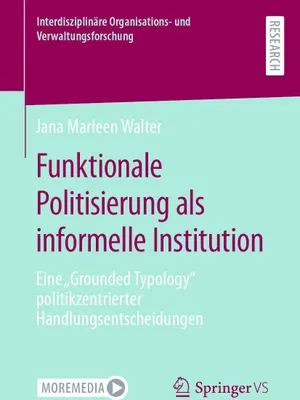 Obrázok produktu pre Funktionale Politisierung als informelle Institution
