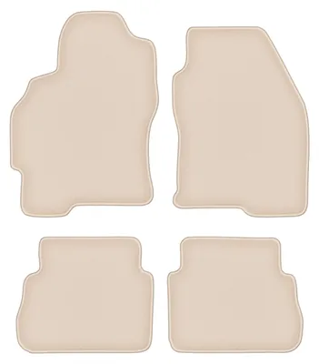 Produktbild von DURBAN Beige Velours-Fußmatten-Set für Ford Mondeo MK2 Kombi, Limousine, Liftback, Schrägheck (1996-2000)