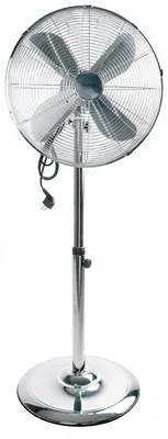 Obrázok produktu pre Podlahový ventilátor 50 W, chróm