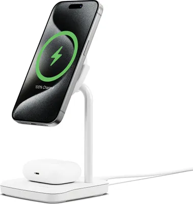Immagine prodotto di Cygnett CY5099BUNCP Caricabatterie per dispositivi mobili Cuffie, Auricolare, Orologio intelligente Bianco USB Carica wireless Ricarica rapida Interno