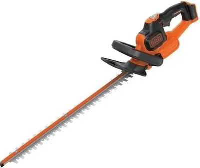 Produktbild von Akku Heckenschere BLACK&DECKER GTC18452PCB-XJ, 18V, 45cm Schwertlänge, Powercommand, Akku nicht enthalten, Orange/Schwarz