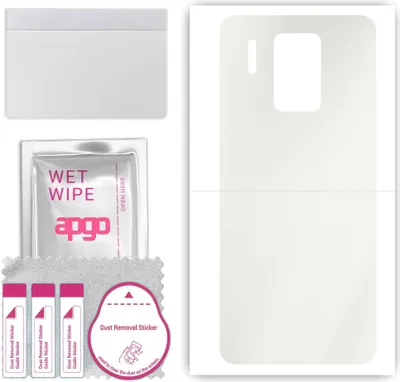 Produktbild von apgo Rückseite Schutzfolie, Matt, kompatibel mit Oukitel C18 Pro, Hinten Hydrogel-Displayschutzfolie mit Positionierhilfe, kratzfest, einfache Montage