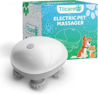 Productafbeelding van Portable Massager for Dogs and Cats - Electric Cat Massager - Pet