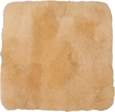 Produktbild von Heitmann Felle Lammfell-Sitzkissen, Farbe: Beige Größe ca. 35 x 35 cm 405BE