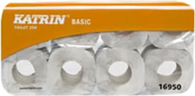 Produktbild von Katrin Toilettenpapier 2lagig weiß Inhalt: 8 Rollen a 250 Blatt
