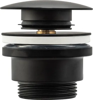 Produktbild von Rea Waschbeckenstöpsel Universal Click-Clack Black