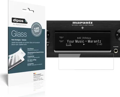 Obrázok produktu pre 2x ochranná fólia pre Marantz NA 6006 - Anti-Shock 9H film dipos Glass plastové sklo