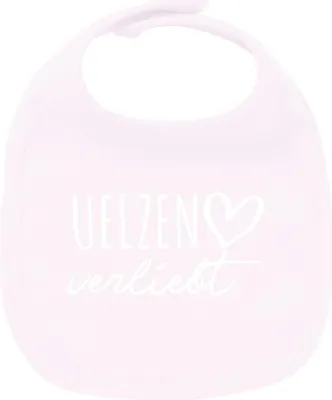 Produktbild von Huuraa Unisex Babylatz Uelzen verliebt Geschenk Babypink  Baumwolle Uelzen Mitbringsel