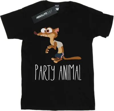 Produktbild von Disney - "Zootropolis Party Animal" T-Shirt für Damen BI51777 (XL) (Schwarz)