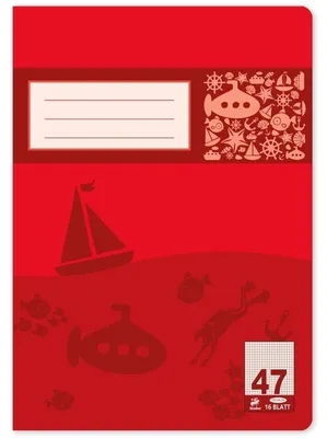 Produktbild von Staufen® 734010347 Heft PREMIUM LIN 47 - A4, 16 Blatt, 90 g/qm, kariert