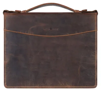 Immagine prodotto di GREENBURRY caso di scrittura Vintage Conference Folder Brown marrone