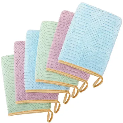 Immagine prodotto di Set di spugne in microfibra, 15x21 cm, confezione da 6, morbide e assorbenti