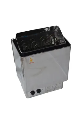 Produktbild von Saunaofen Edelstahl 6 kW mit integrierter Steuerung