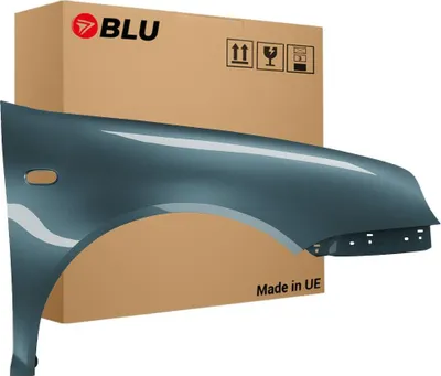 Image de BLU Aile Compatible avec VW Volkswagen Golf IV 4 LD5X Droite Blau TrendBlau | 1997-2006 | Avant | Peint| Prêt à Monter | Galvanisé