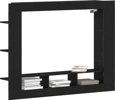 Obrázek produktu pro vidaXL TV skříňka vzhled černého dubu 152 x 22 x 113 cm materiál na bázi dřeva