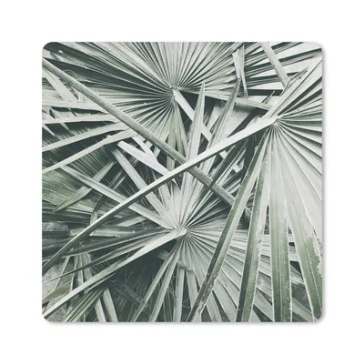 Produktbild von MuchoWow® Mauspad Mousepad Tropisch - Palmenblatt - Grün 30x30 cm - Mousepads - Maus Mat - Pad - Mausunterlage - Gaming